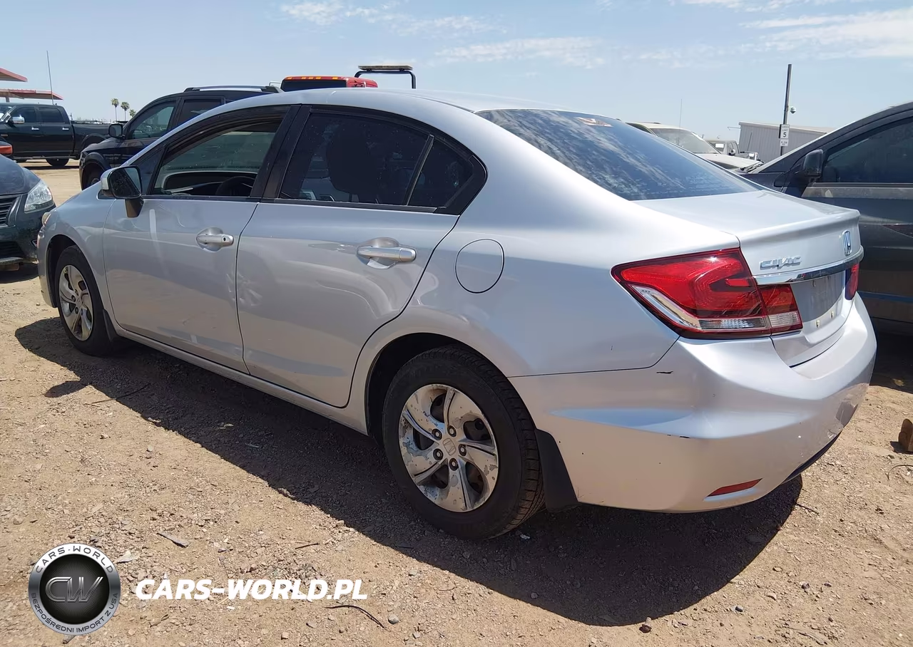 2015 Honda Civic Lx VIN:2HGFB2F57FH523380 - 3