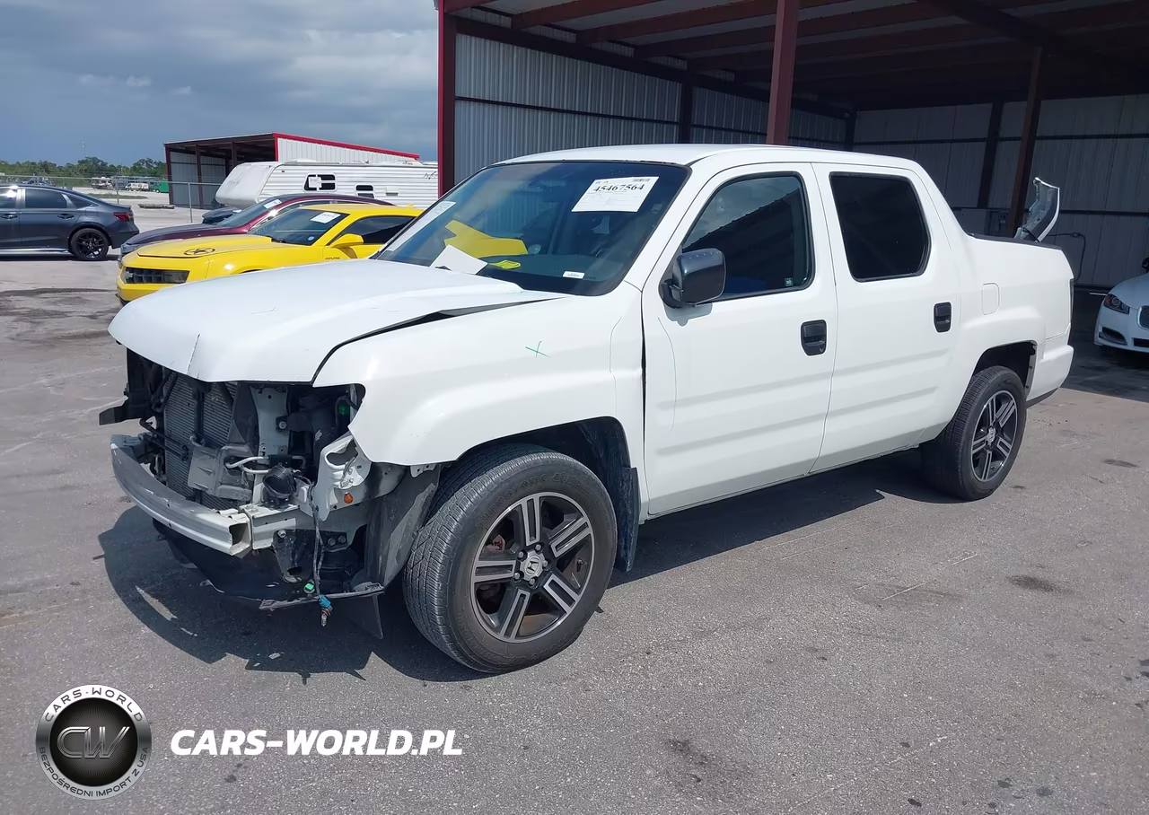 2012 Honda Ridgeline Sport VIN:5FPYK1F77CB453343 - 2