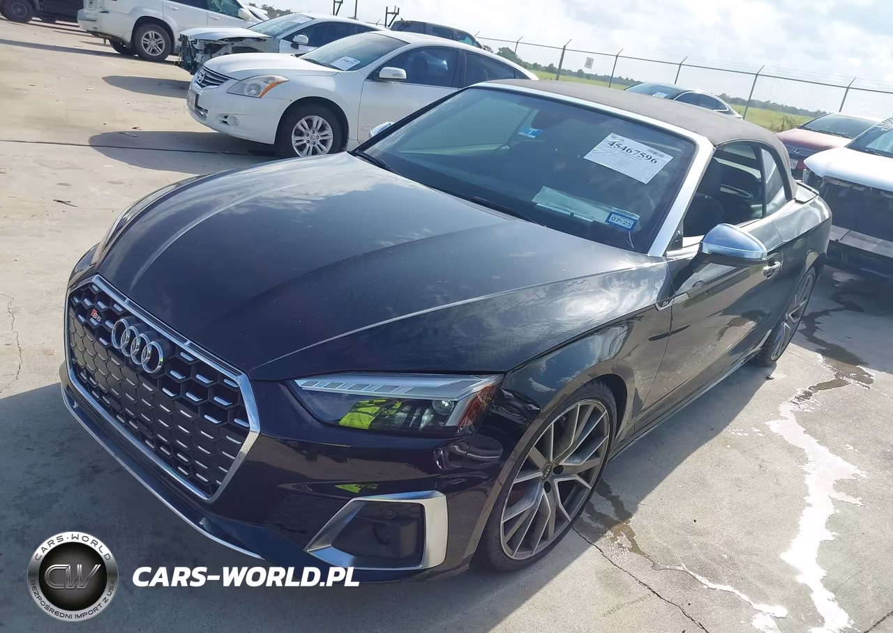 2023 Audi S5 Cabriolet Premium Plus Tfsi Quattro Tiptronic VIN:WAUW4GF5XPN008000 - 2