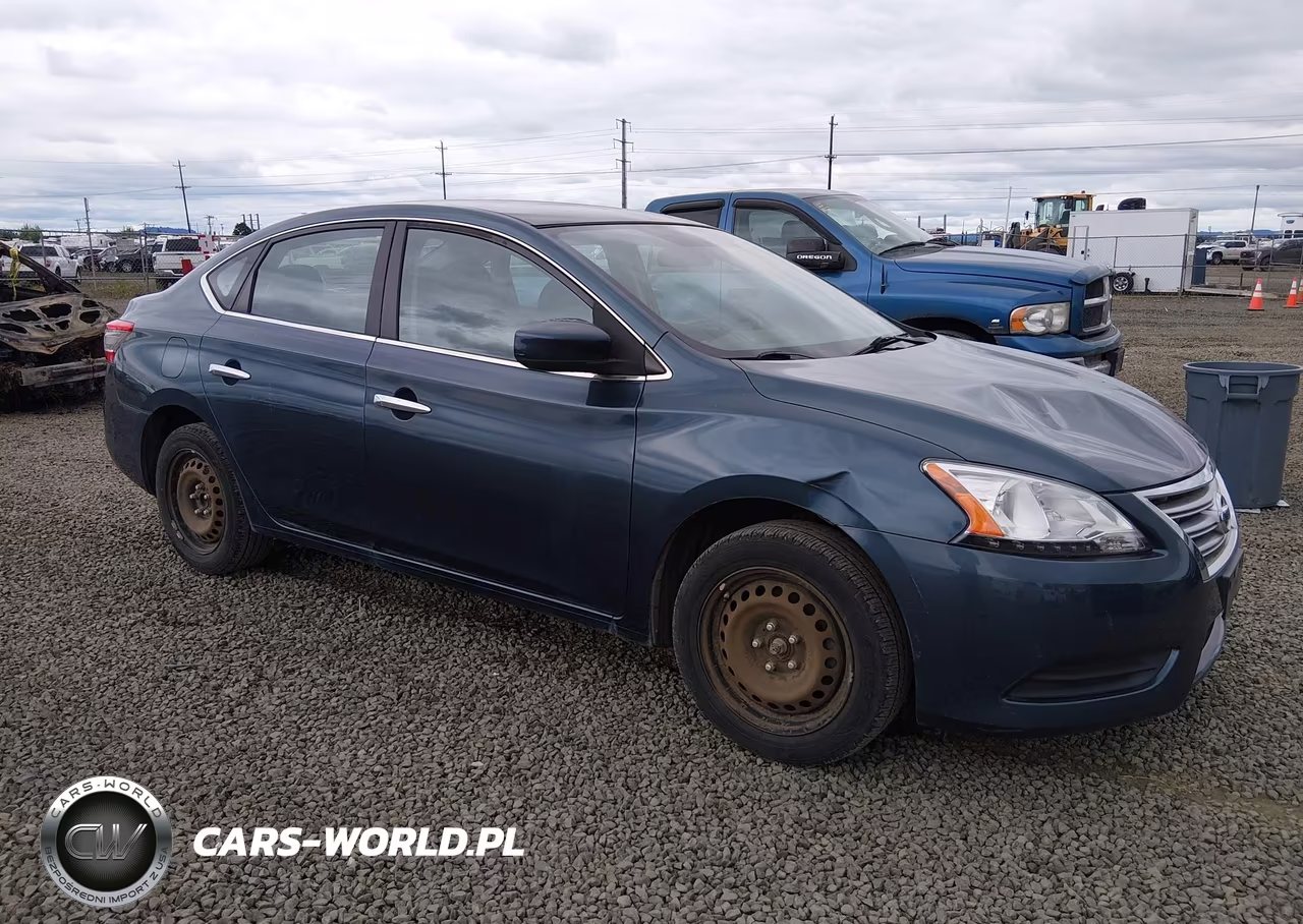 2014 Nissan Sentra Sv VIN:3N1AB7AP7EY288103 - 1