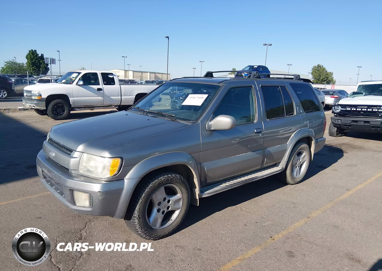 2003 Infiniti Qx4 Luxury VIN:JNRDR09Y83W300578 - 2