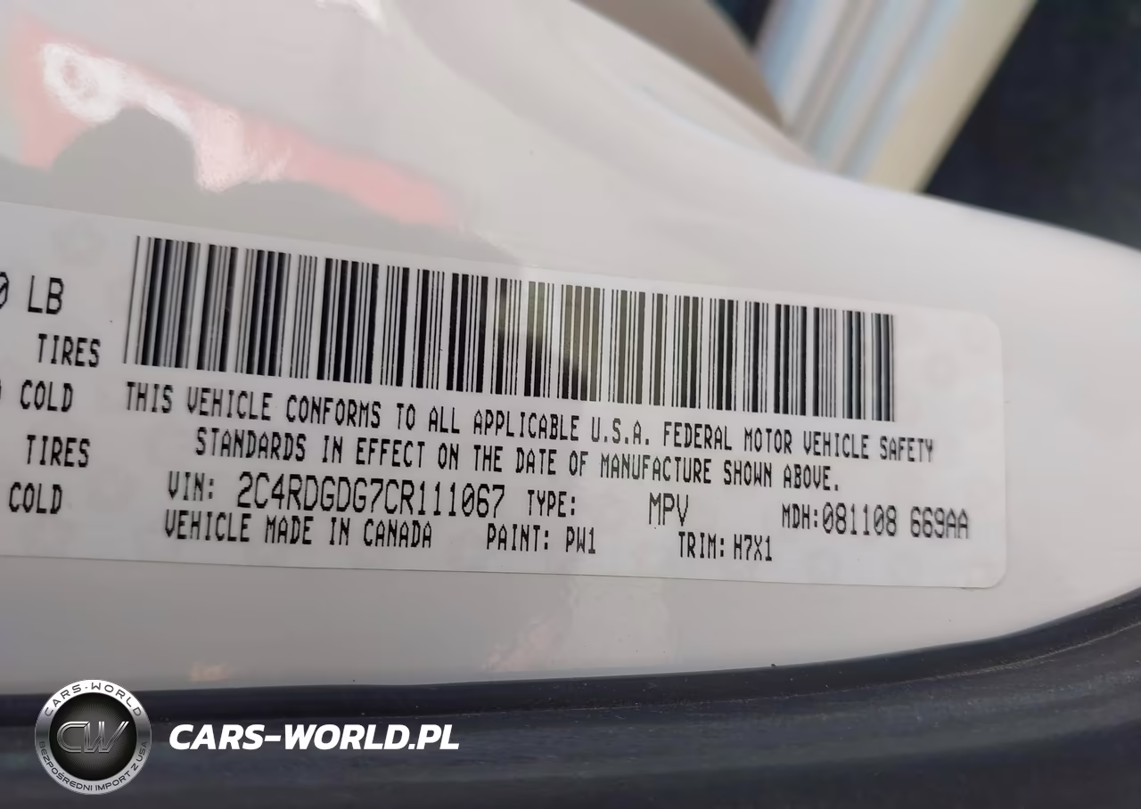 2012 Dodge Grand Caravan Crew VIN:2C4RDGDG7CR111067 - 9