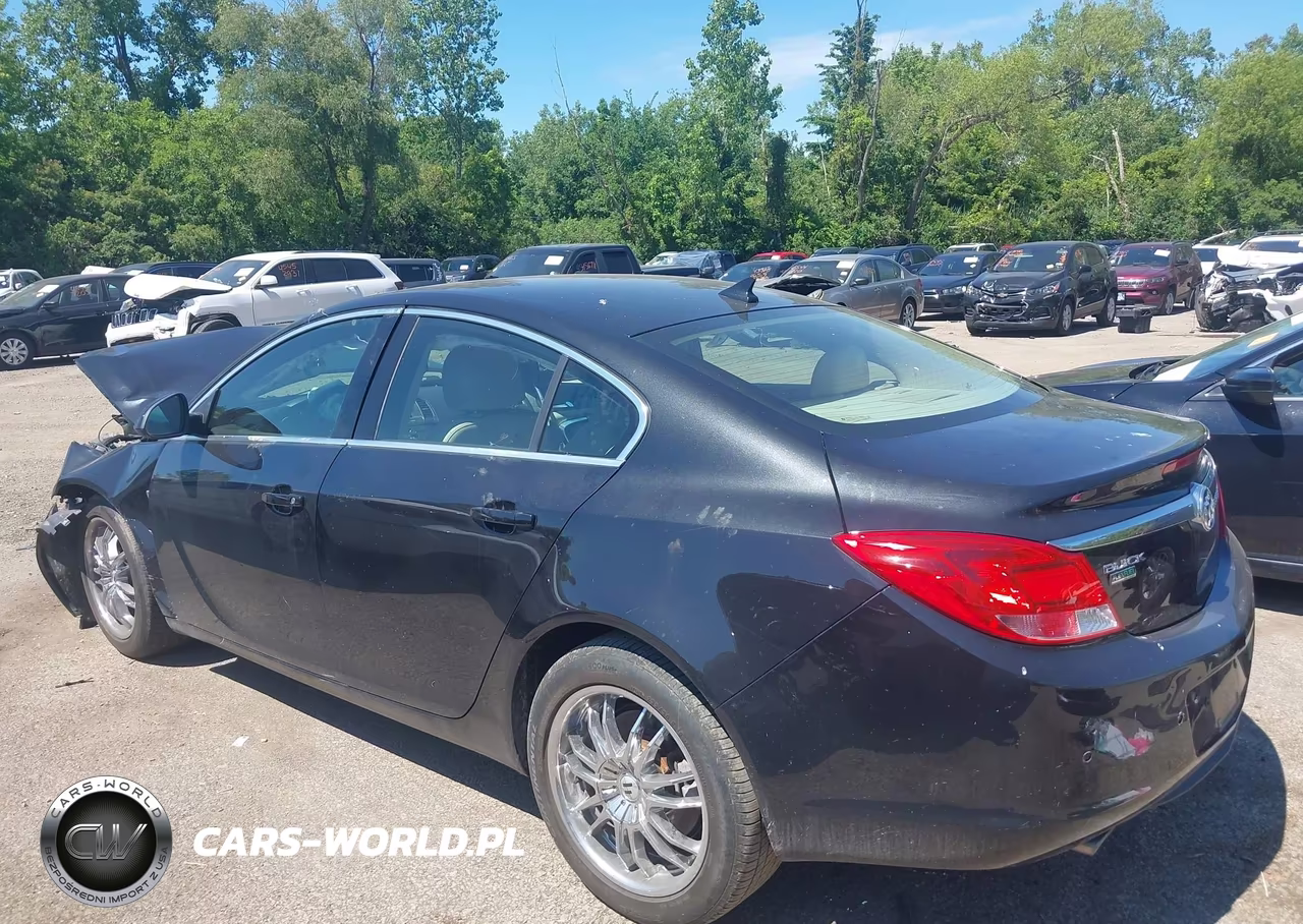 2011 Buick Regal Cxl Turbo Russelsheim VIN:W04GY5GV5B1049109 - 14