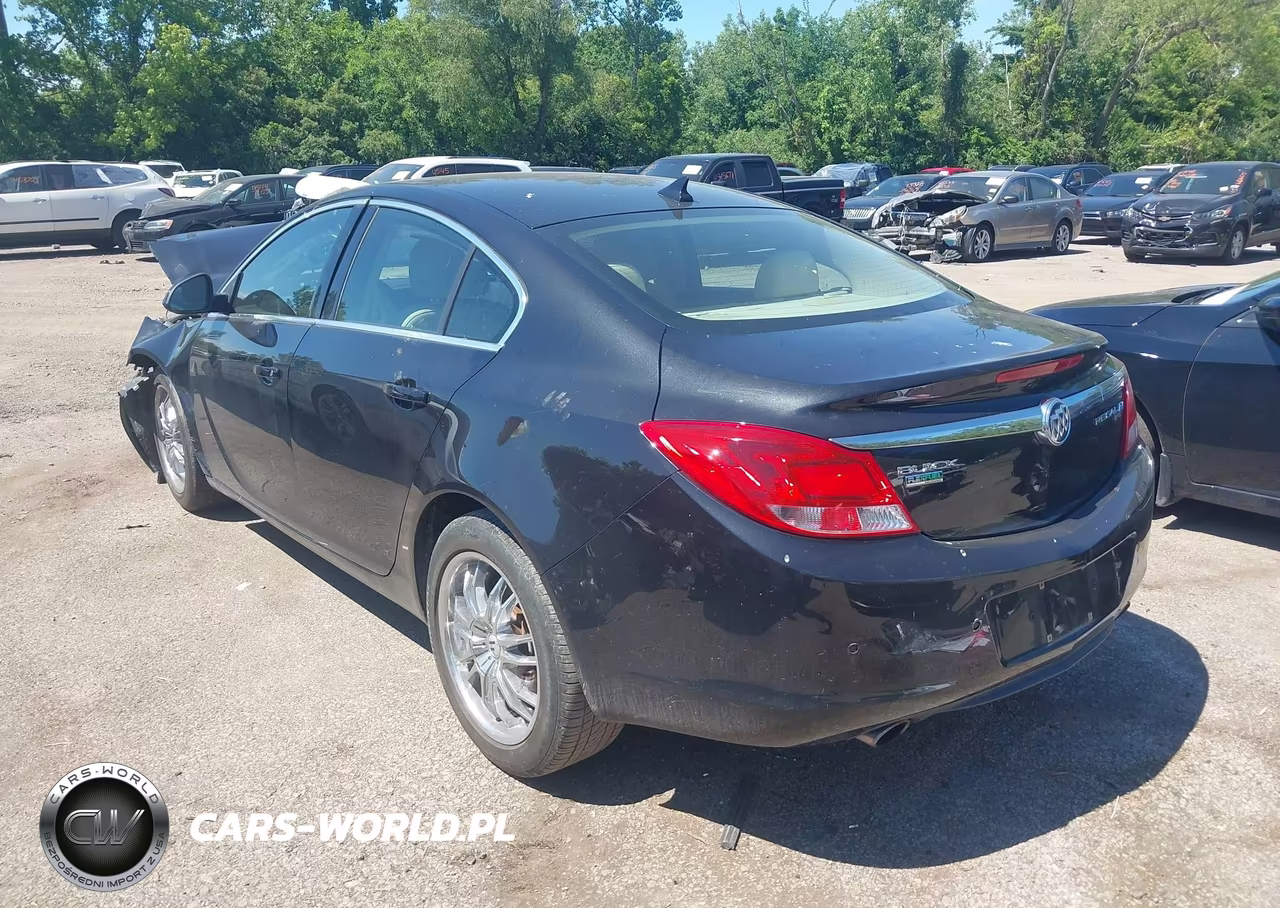 2011 Buick Regal Cxl Turbo Russelsheim VIN:W04GY5GV5B1049109 - 3
