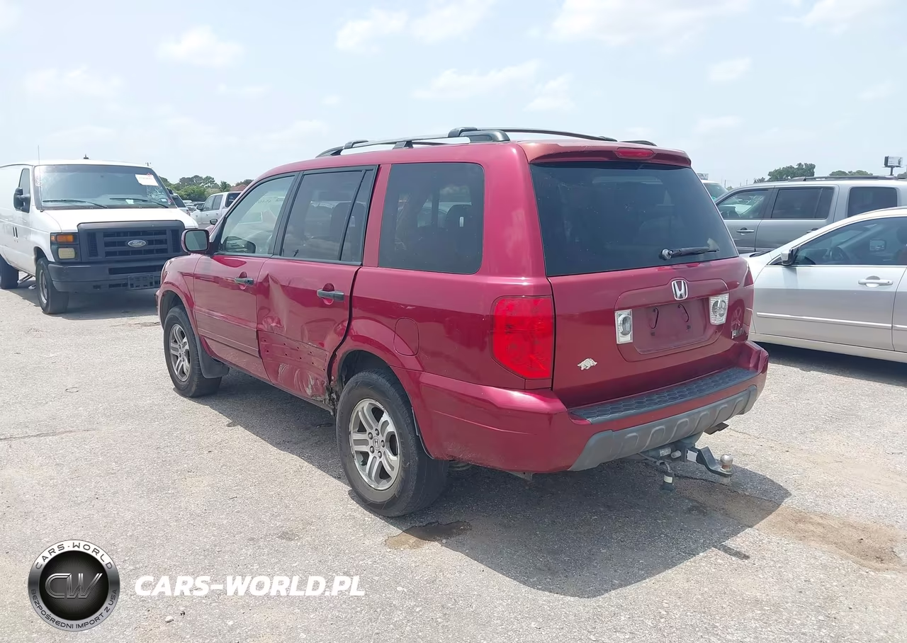 2004 Honda Pilot Ex VIN:2HKYF18444H610815 - 3