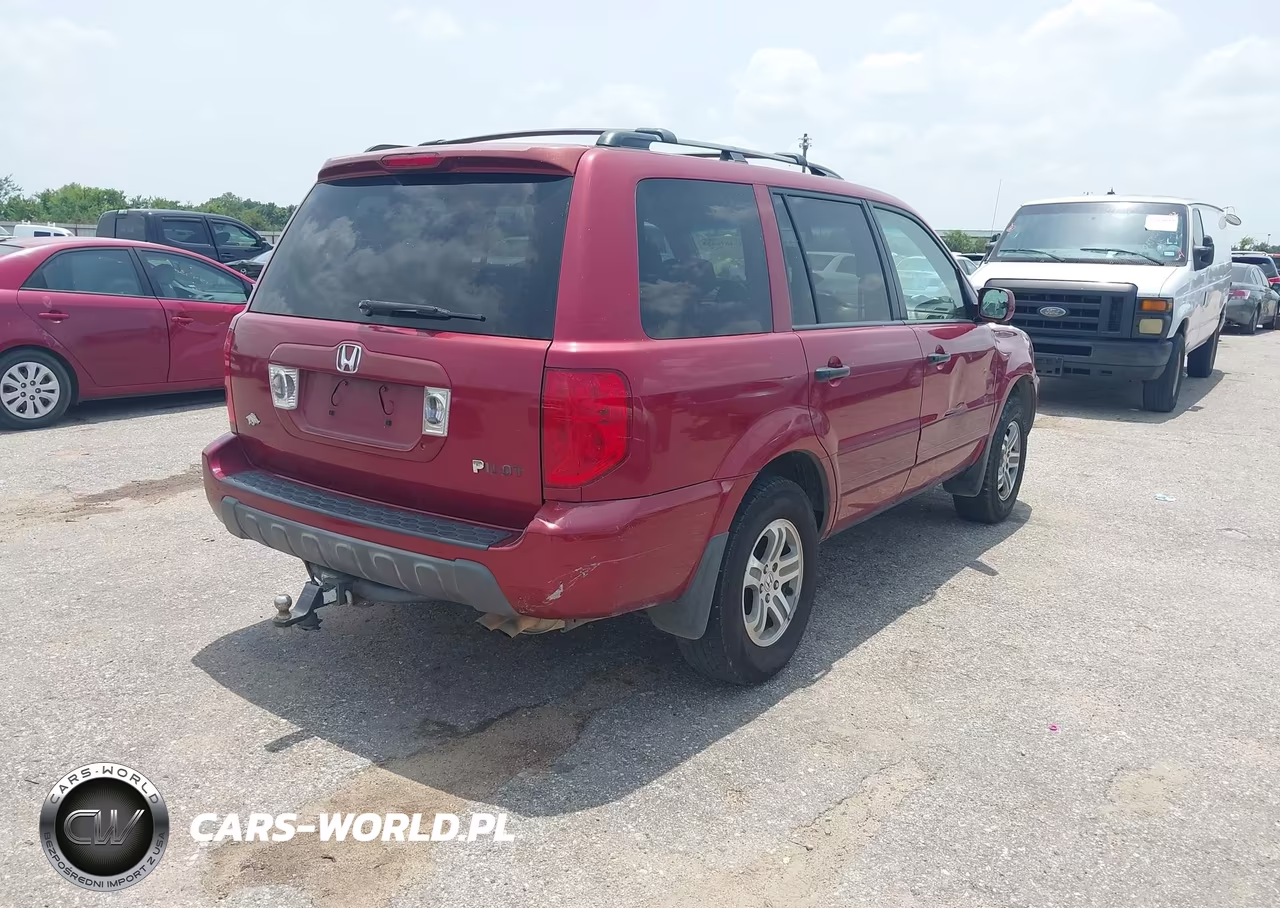 2004 Honda Pilot Ex VIN:2HKYF18444H610815 - 4