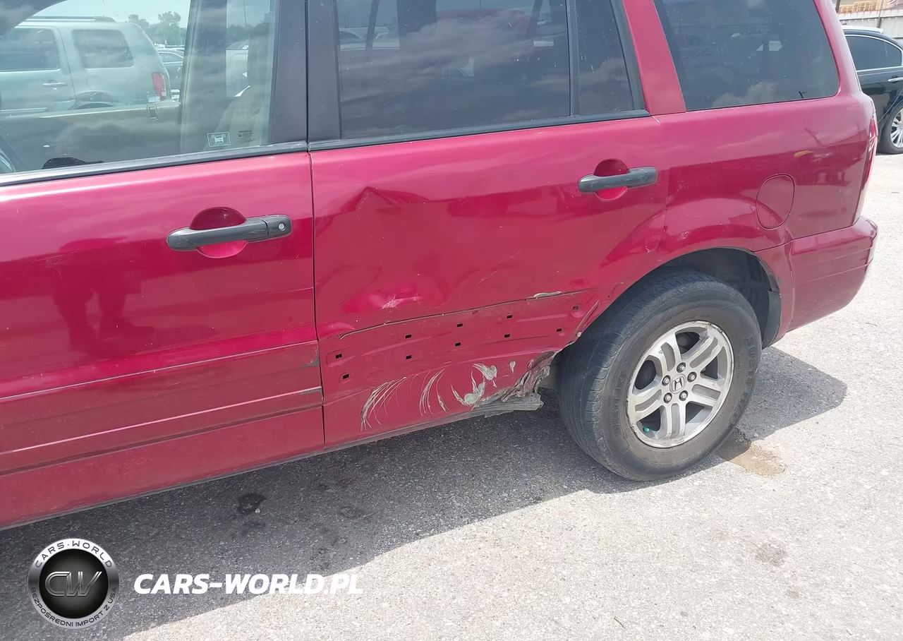 2004 Honda Pilot Ex VIN:2HKYF18444H610815 - 6