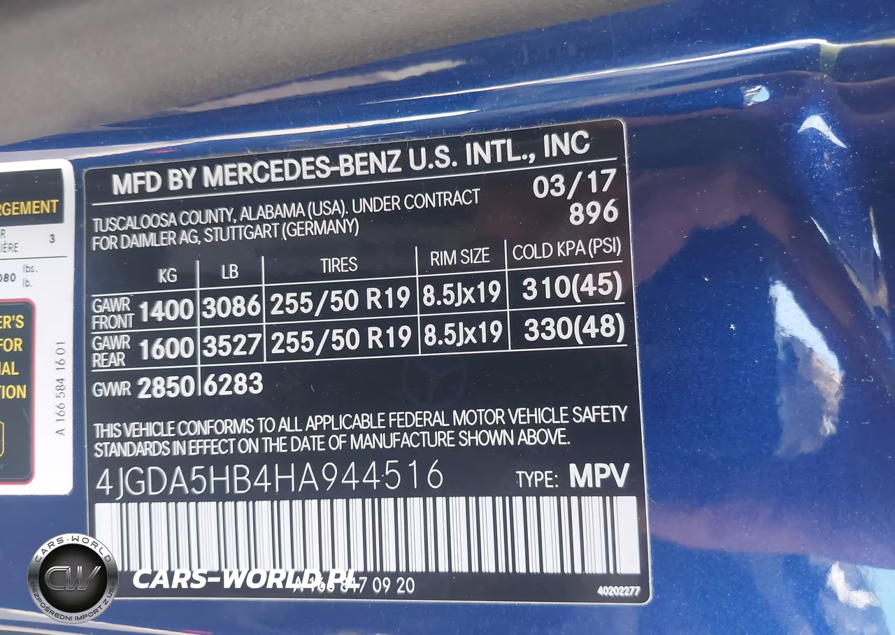 2017 Mercedes-Benz Gle 350 4Matic VIN:4JGDA5HB4HA944516 - 9