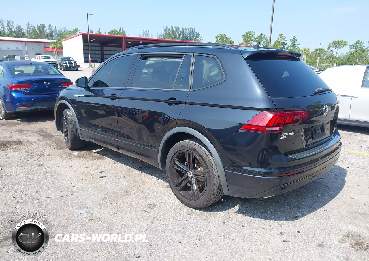 2019 Volkswagen Tiguan 2.0T Se-2.0T Sel-2.0T Sel R-Line-2.0T Sel R-Line Black VIN:3VV3B7AXXKM197949 - 3