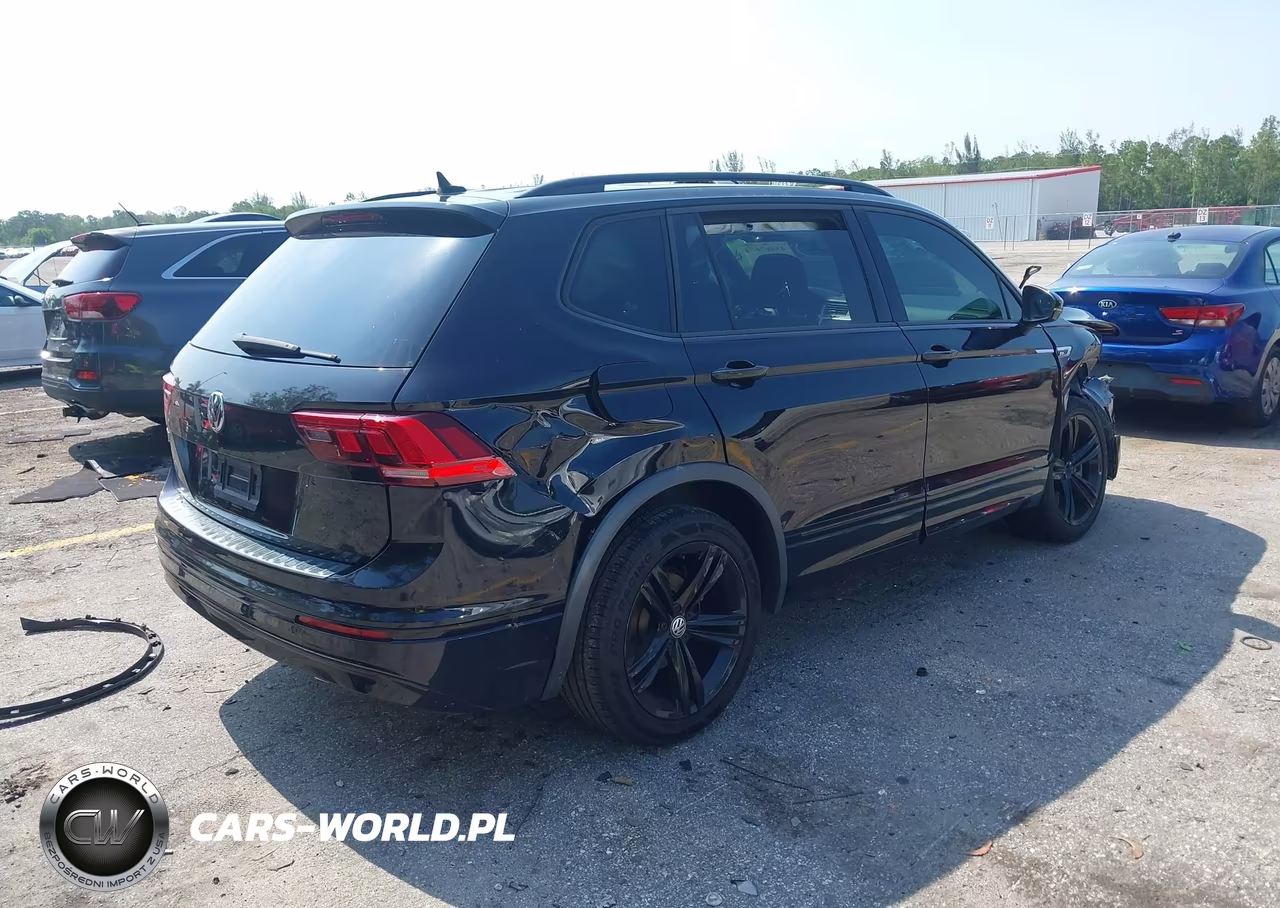 2019 Volkswagen Tiguan 2.0T Se-2.0T Sel-2.0T Sel R-Line-2.0T Sel R-Line Black VIN:3VV3B7AXXKM197949 - 4