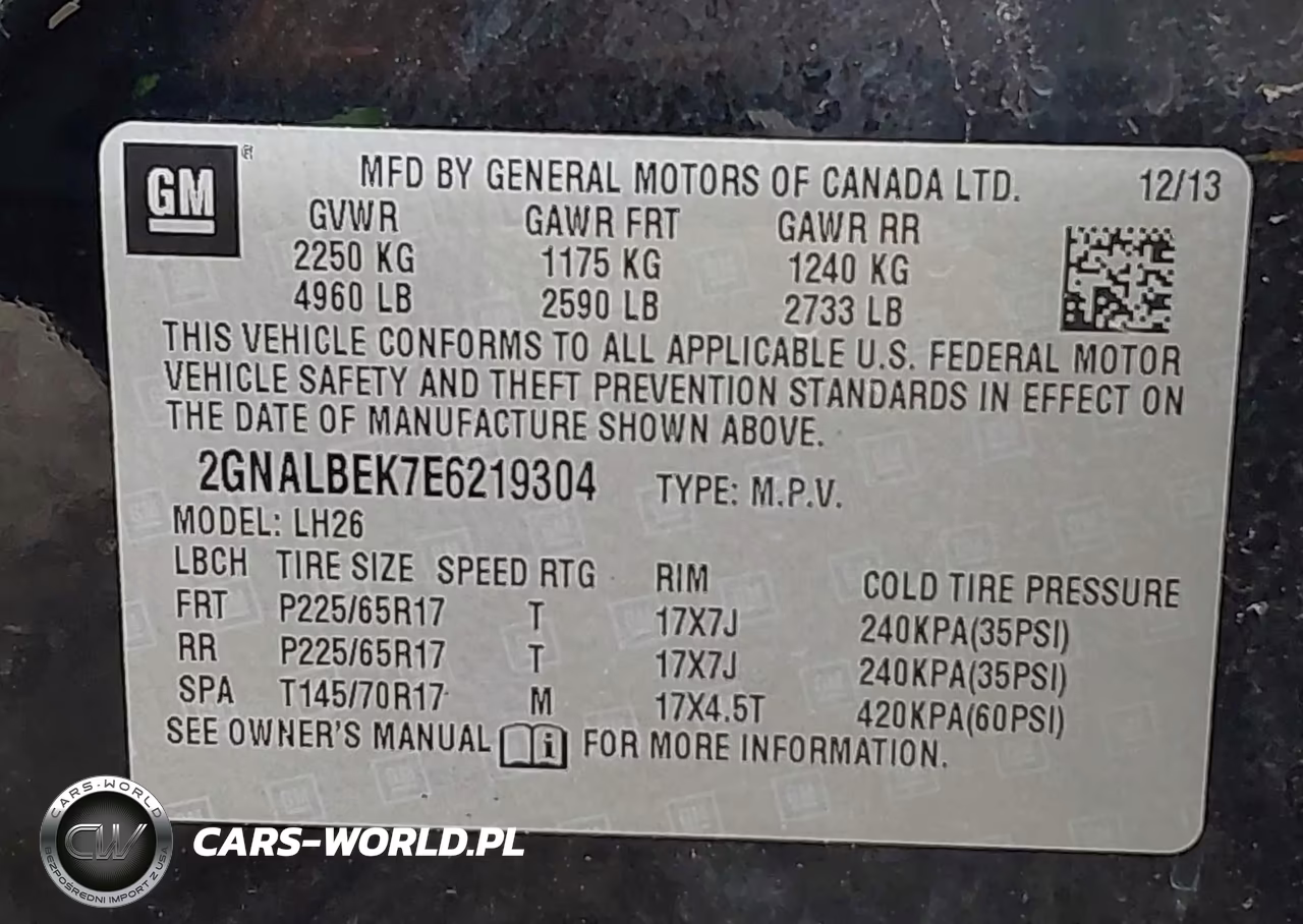 2014 Chevrolet Equinox Lt VIN:2GNALBEK7E6219304 - 9