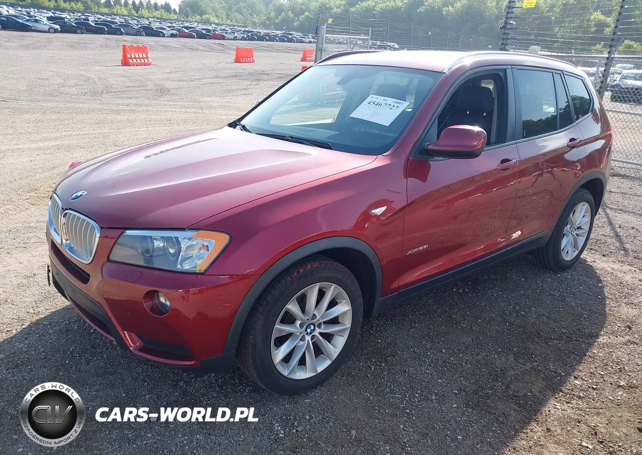 2014 BMW X3 xDrive28I VIN:5UXWX9C56E0D11412 - 2