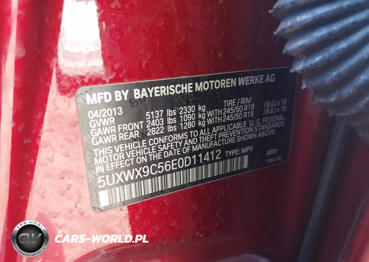 2014 BMW X3 xDrive28I VIN:5UXWX9C56E0D11412 - 9