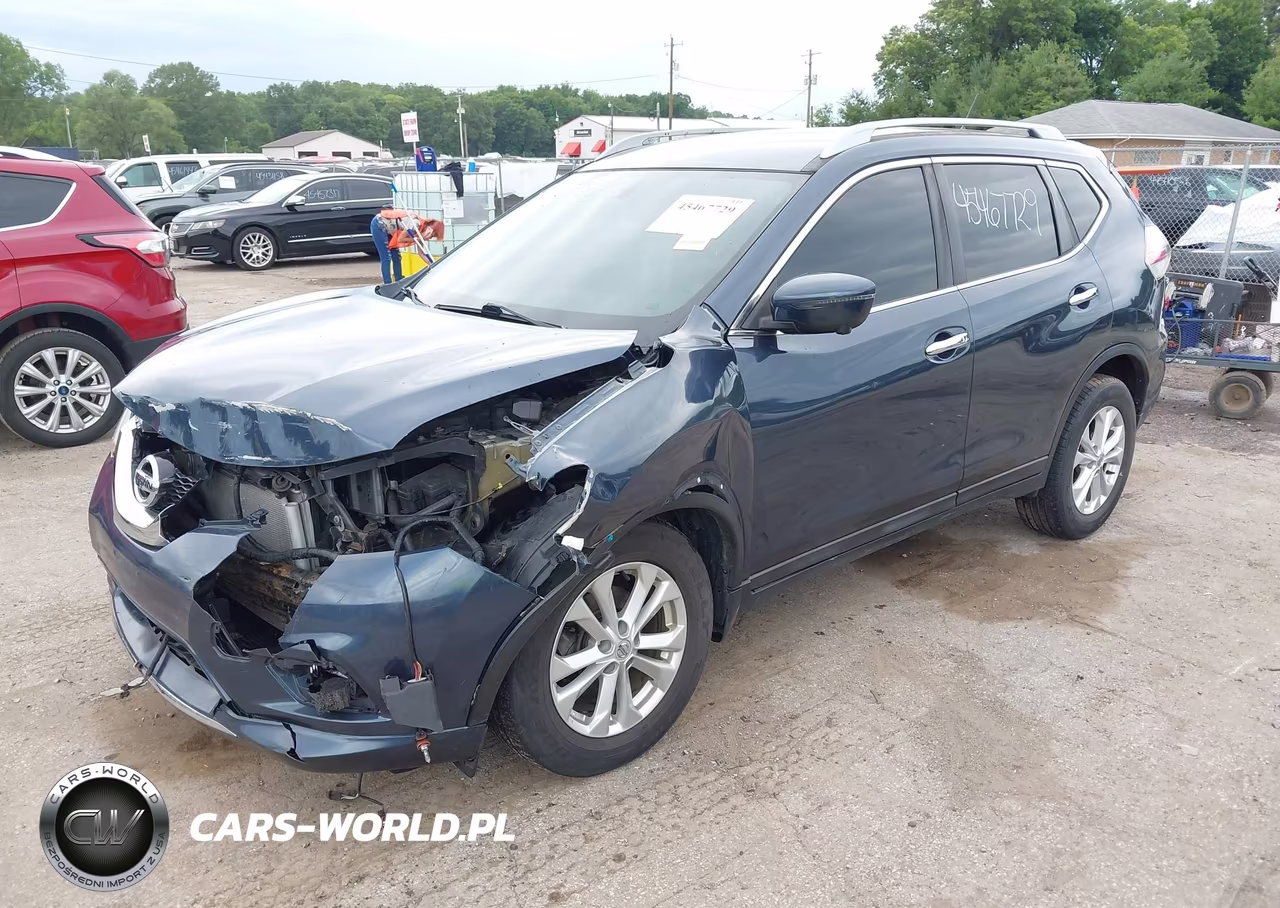 2016 Nissan Rogue Sv VIN:5N1AT2MV3GC799032 - 2