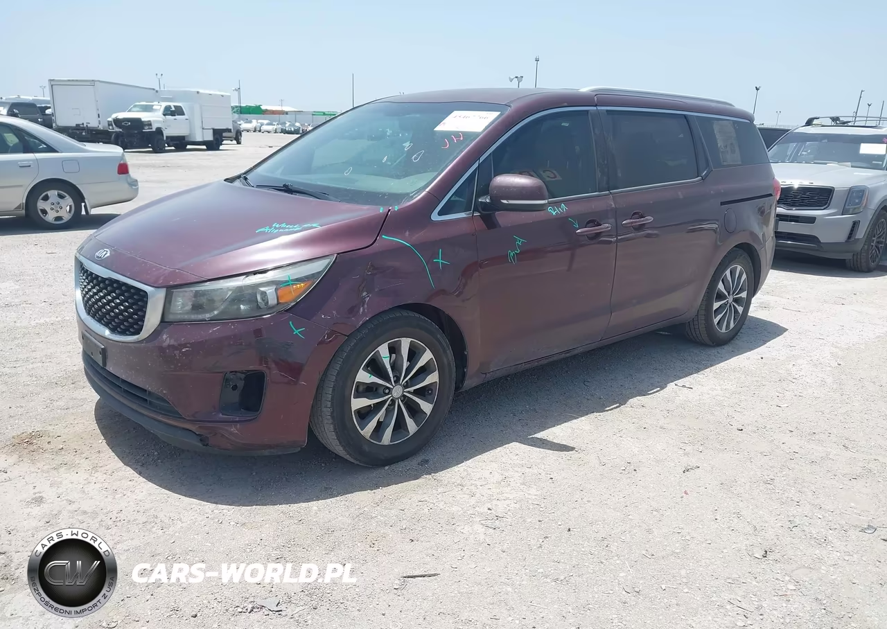 2016 Kia Sedona Sx VIN:KNDMC5C1XG6147086 - 2