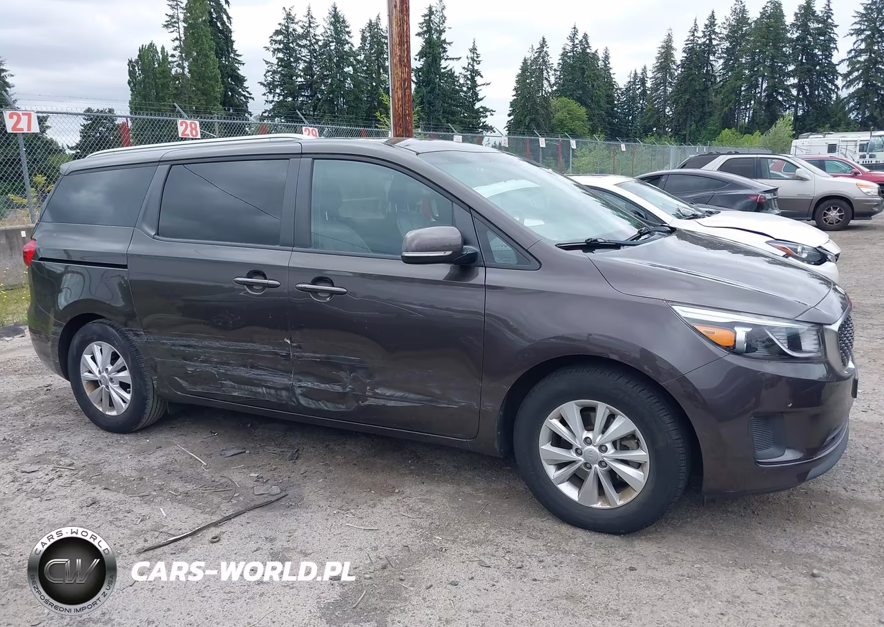 2017 Kia Sedona Lx VIN:KNDMB5C18H6318454 - 13