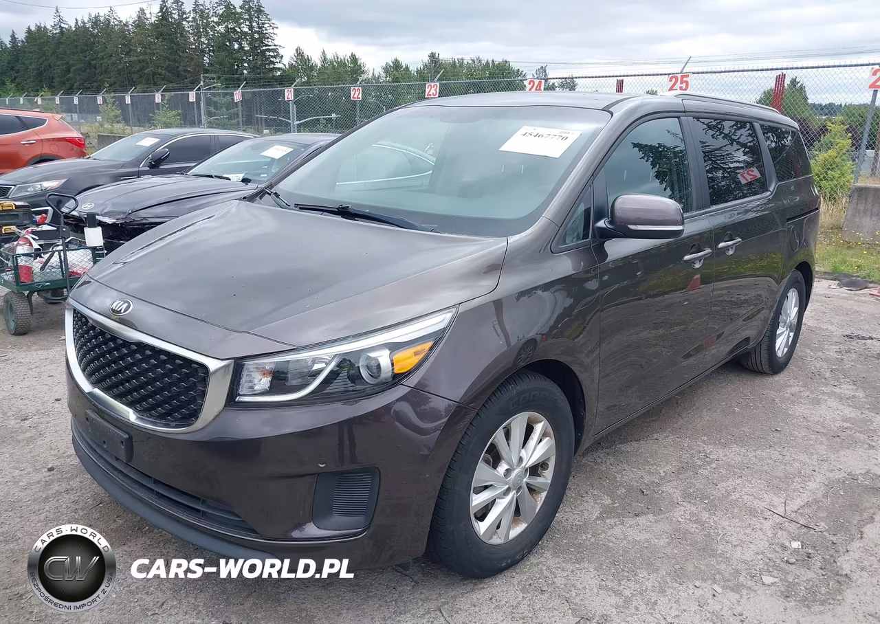 2017 Kia Sedona Lx VIN:KNDMB5C18H6318454 - 2