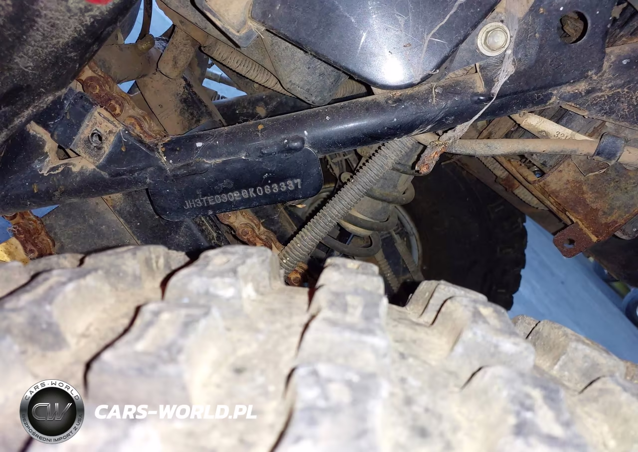 1986 Honda Trx200 Sx VIN:JH3TE0302GK063337 - 10