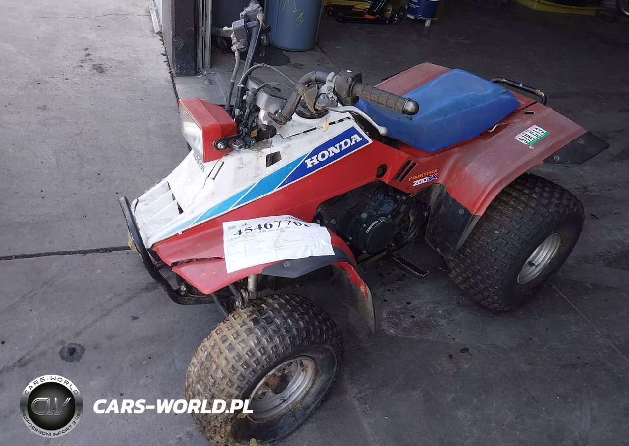 1986 Honda Trx200 Sx VIN:JH3TE0302GK063337 - 2