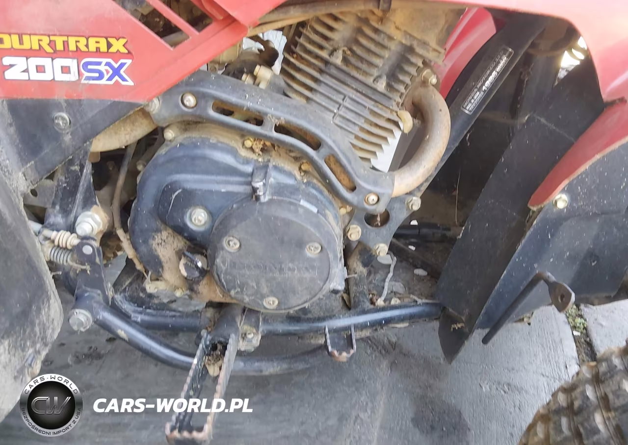 1986 Honda Trx200 Sx VIN:JH3TE0302GK063337 - 8