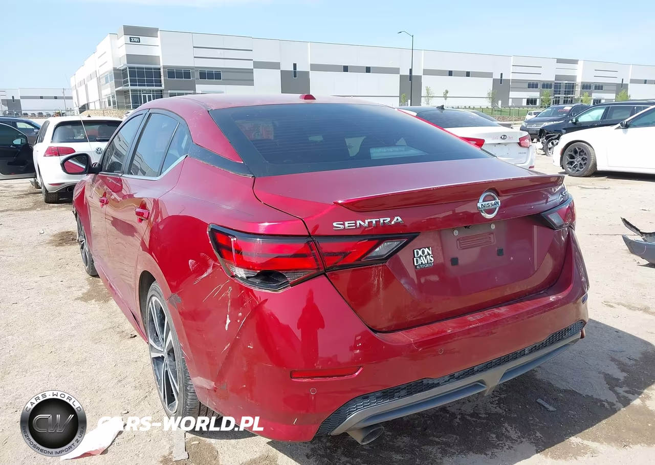 2023 Nissan Sentra Sr Xtronic Cvt VIN:3N1AB8DV4PY238116 - 3