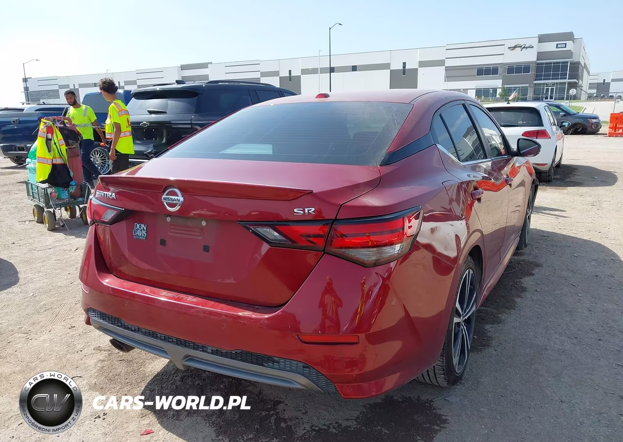 2023 Nissan Sentra Sr Xtronic Cvt VIN:3N1AB8DV4PY238116 - 4
