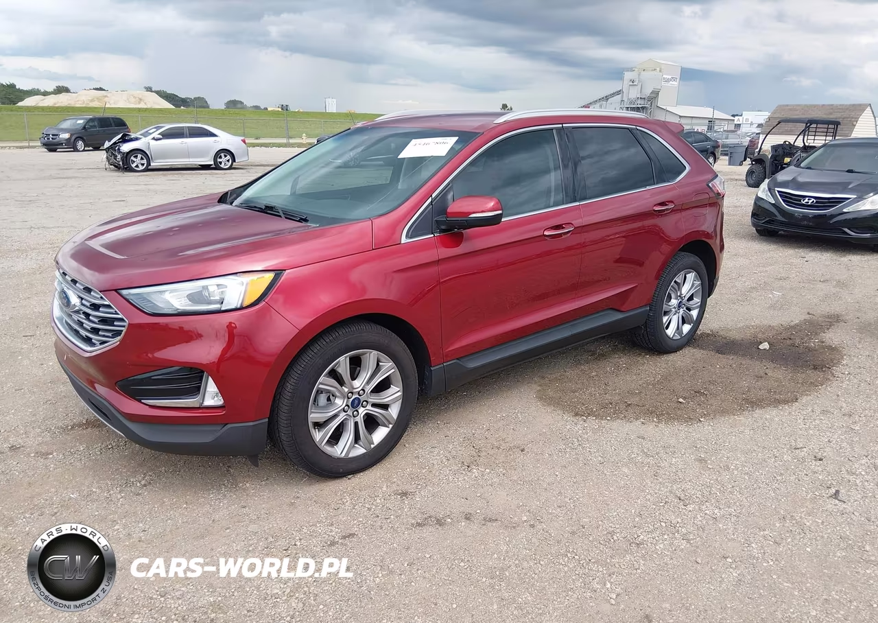 2019 Ford Edge Titanium VIN:2FMPK3K95KBC32516 - 2