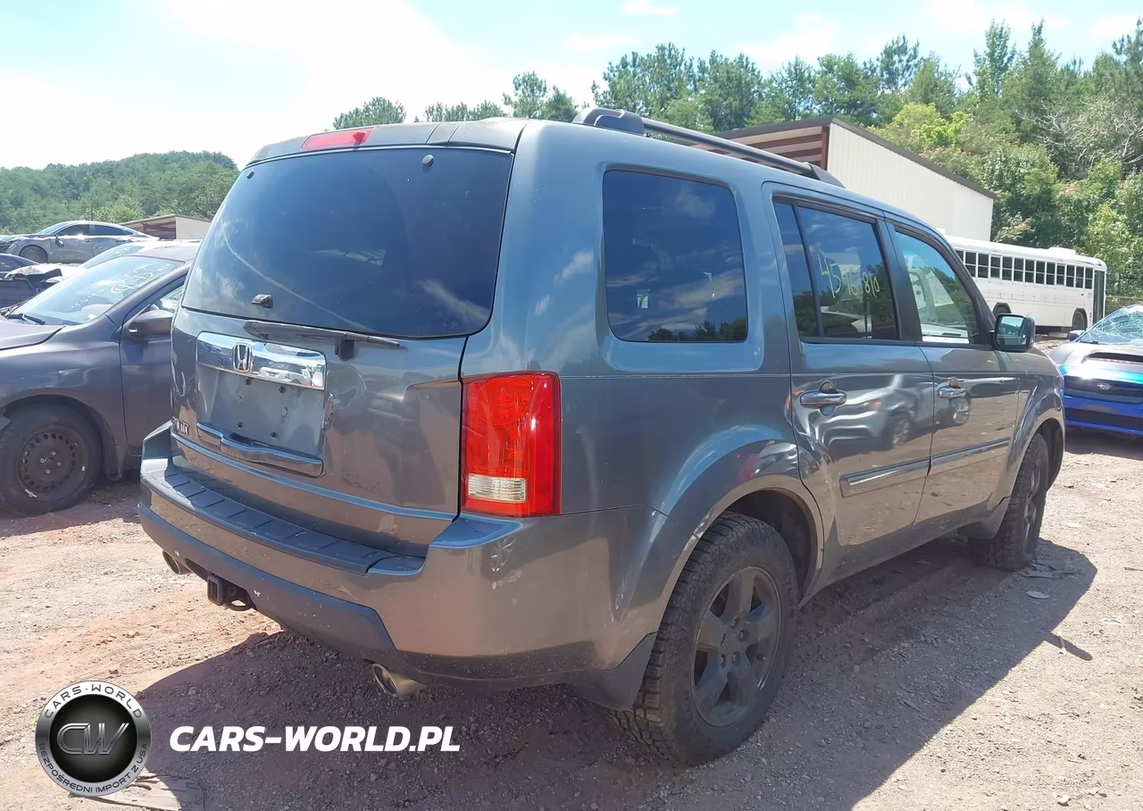 2011 Honda Pilot Ex-L VIN:5FNYF3H53BB001845 - 4