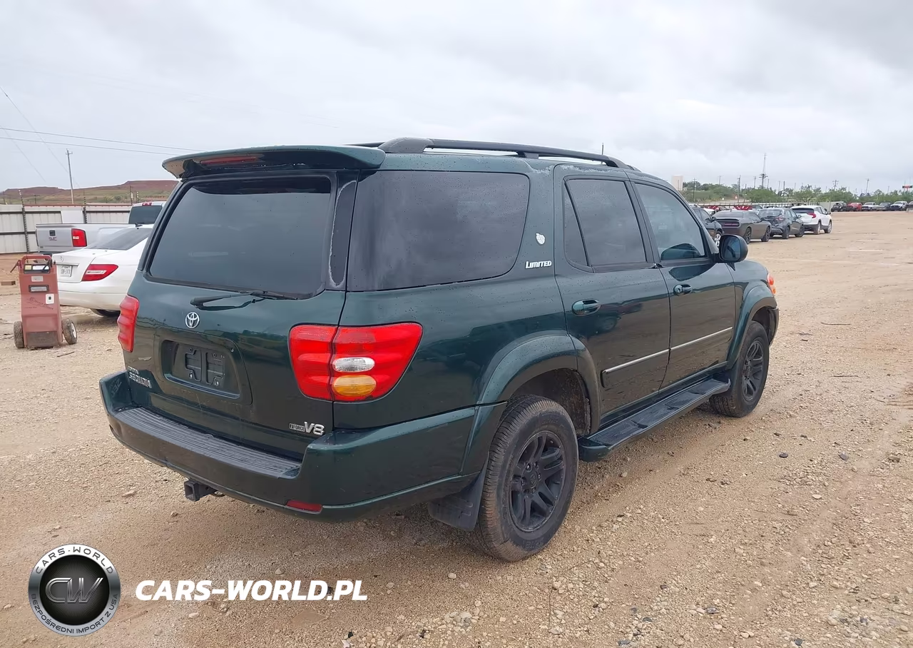2003 Toyota Sequoia Limited V8 VIN:5TDZT38A13S178420 - 4