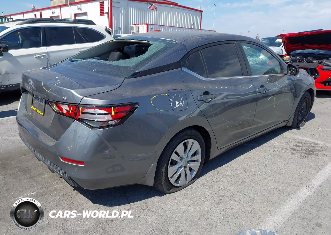 2020 Nissan Sentra S Xtronic Cvt VIN:3N1AB8BV2LY252447 - 4