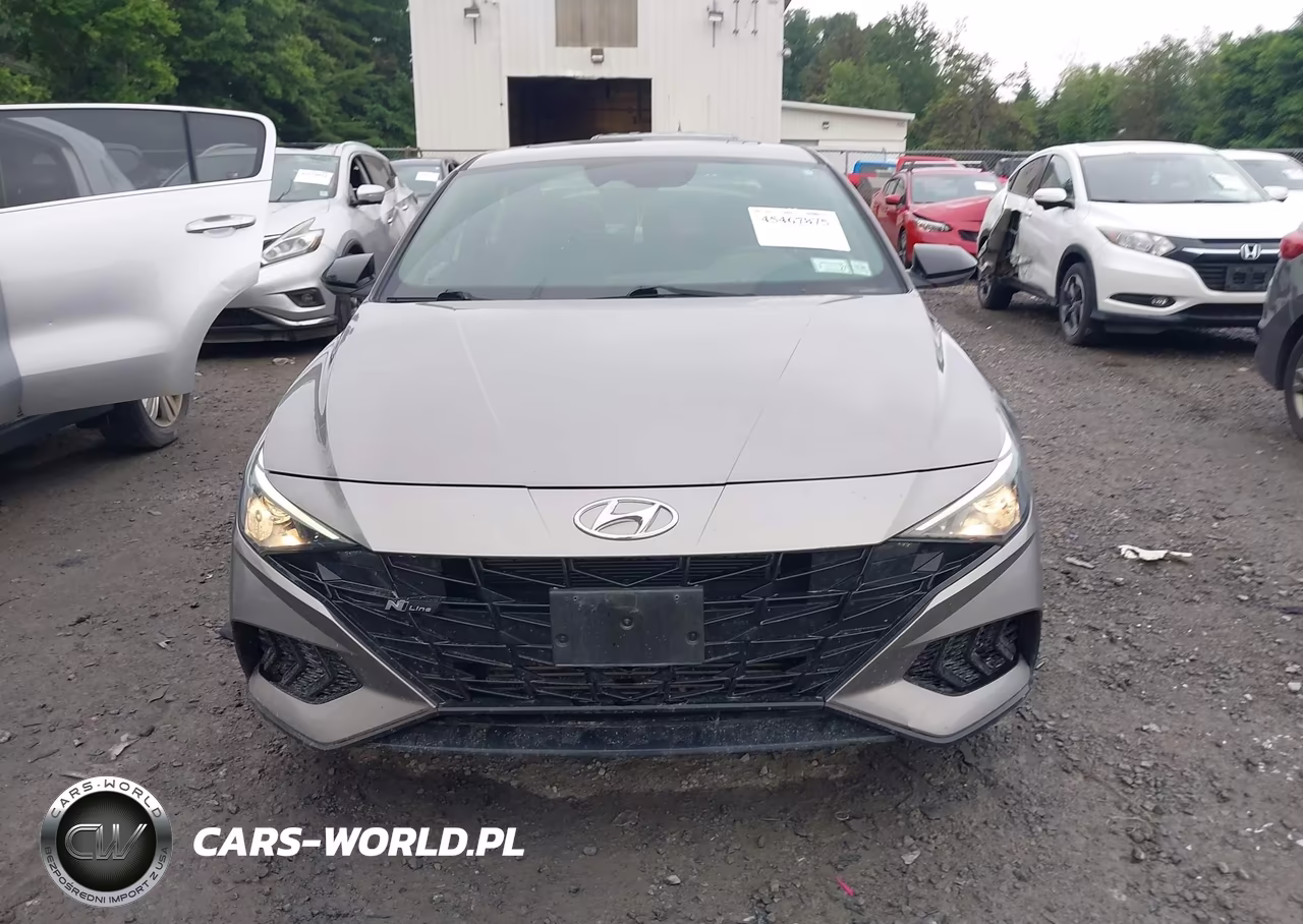 2021 Hyundai Elantra N Line VIN:KMHLR4AF3MU173521 - 12