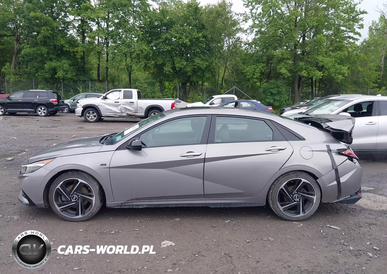 2021 Hyundai Elantra N Line VIN:KMHLR4AF3MU173521 - 14