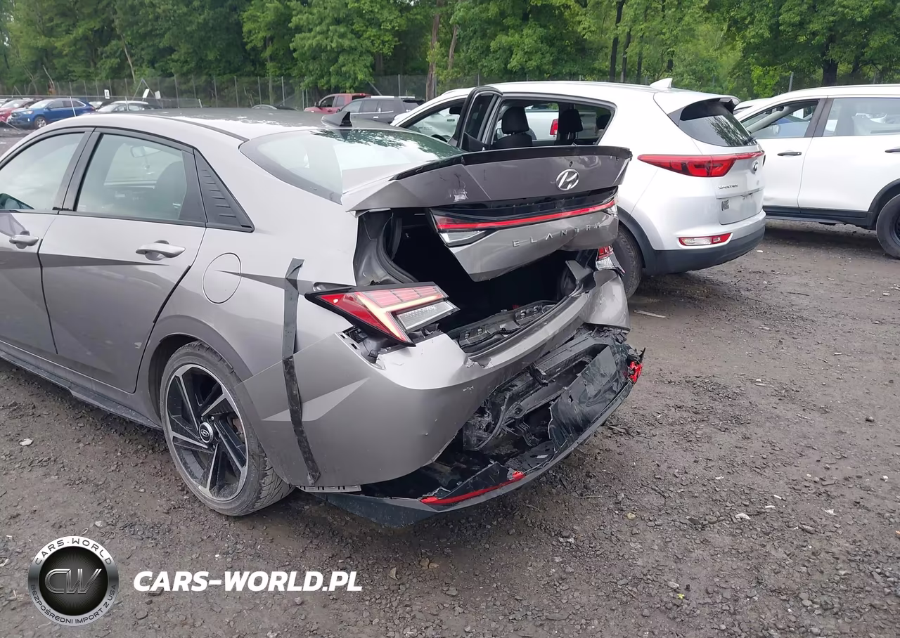 2021 Hyundai Elantra N Line VIN:KMHLR4AF3MU173521 - 6
