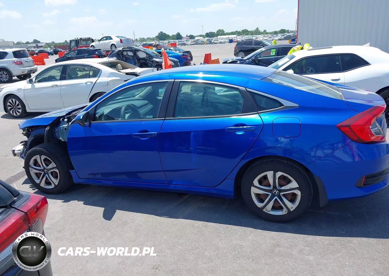 2018 Honda Civic Lx VIN:19XFC2F54JE027730 - 15