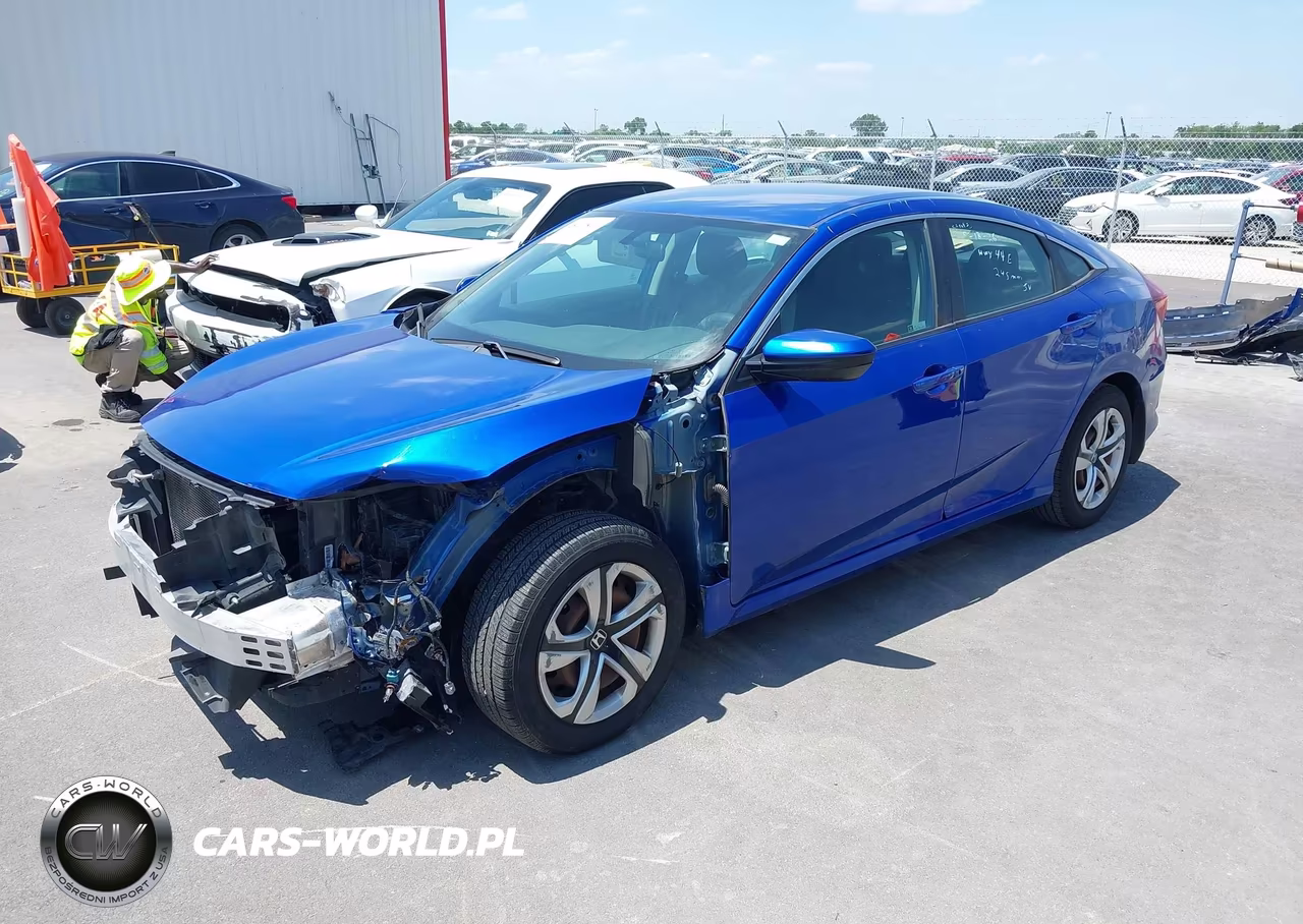2018 Honda Civic Lx VIN:19XFC2F54JE027730 - 2