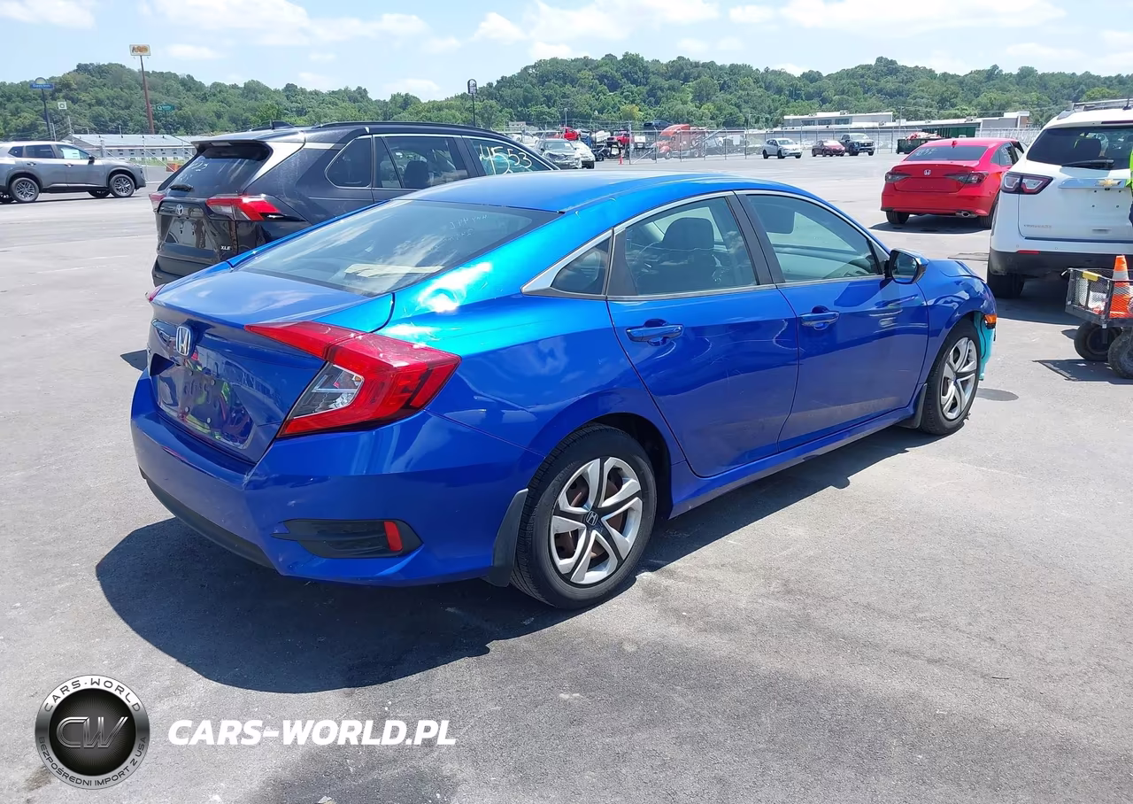 2018 Honda Civic Lx VIN:19XFC2F54JE027730 - 4