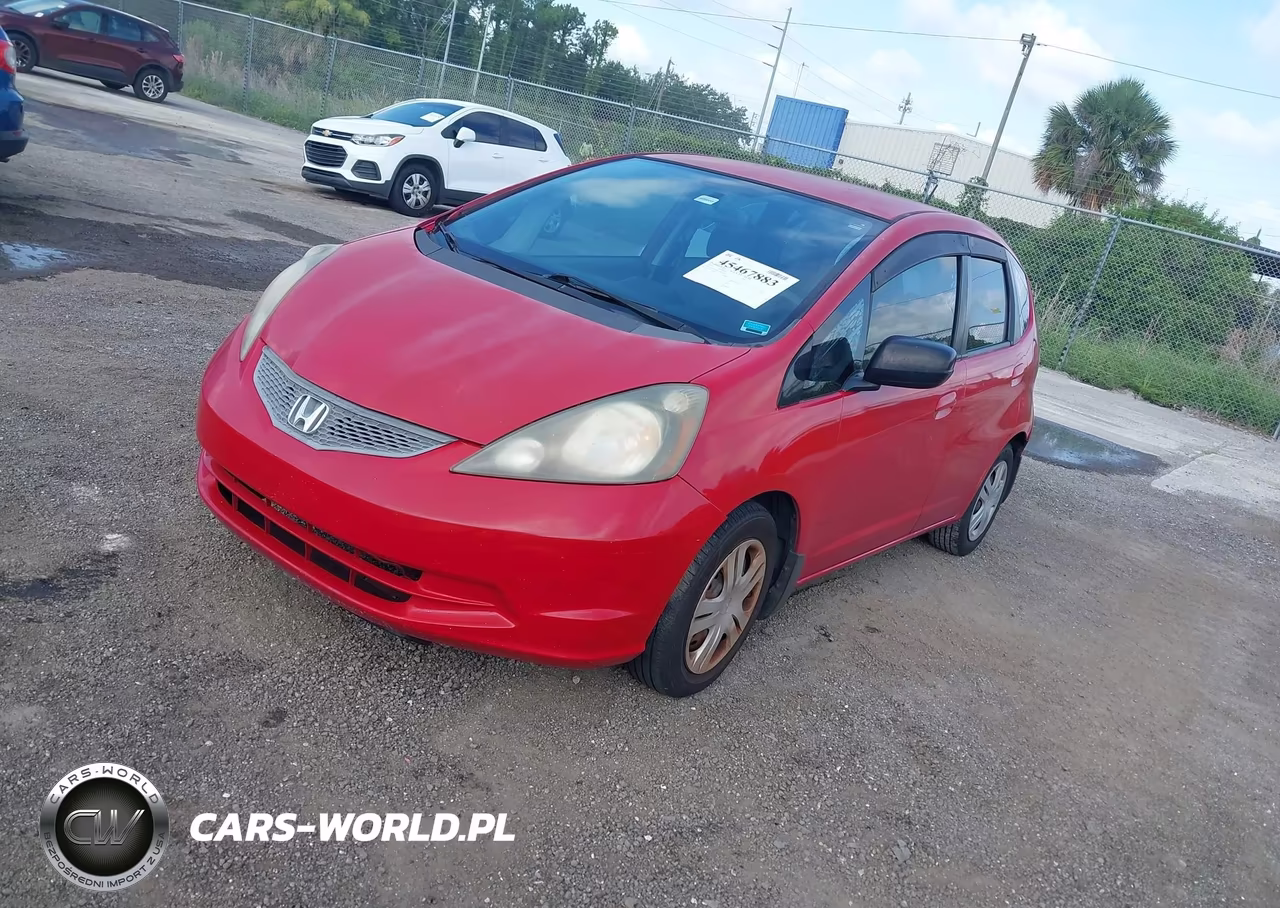 2010 Honda Fit VIN:JHMGE8H26AC007196 - 2