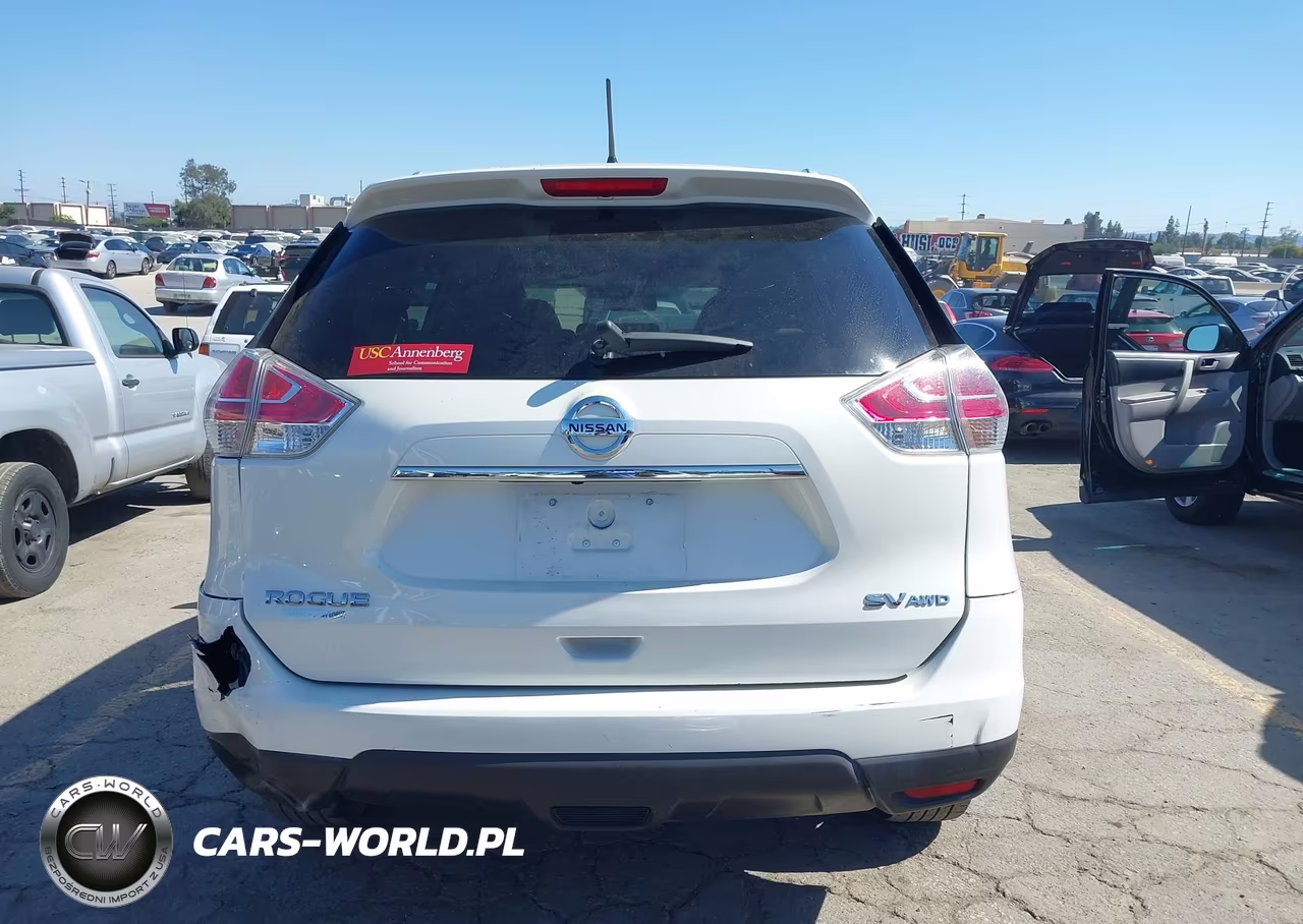 2016 Nissan Rogue Sv VIN:KNMAT2MV4GP635205 - 16