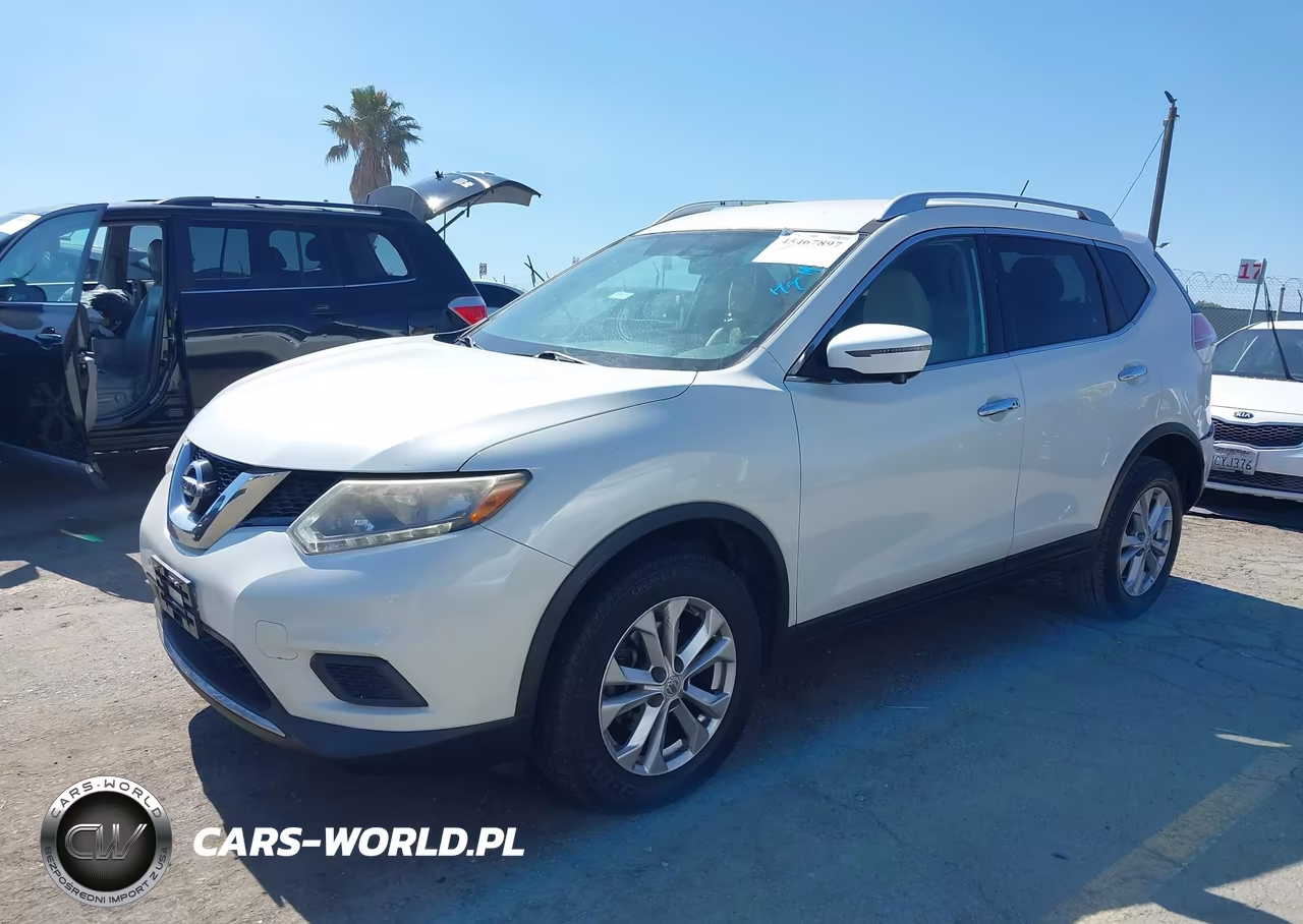2016 Nissan Rogue Sv VIN:KNMAT2MV4GP635205 - 2