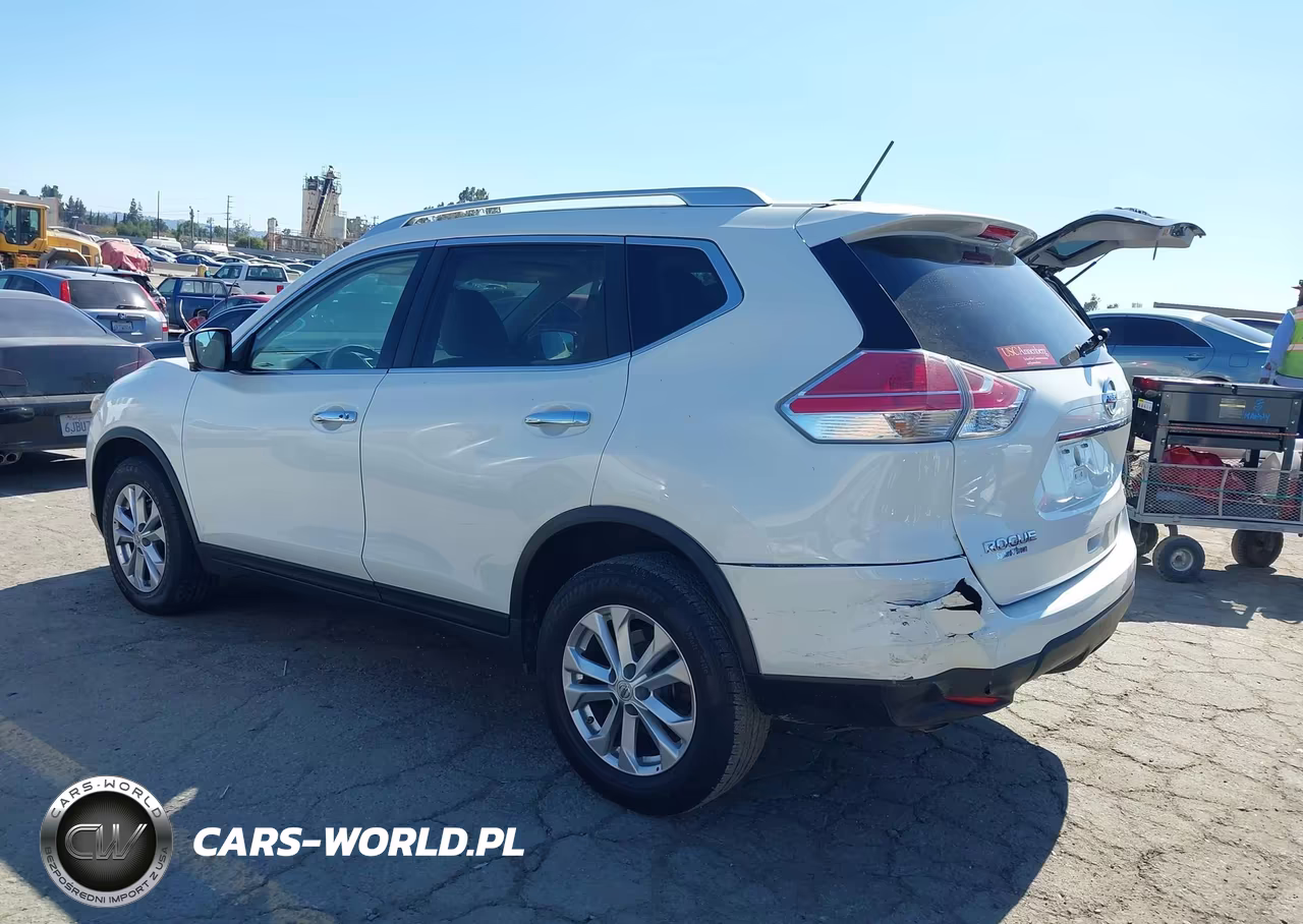 2016 Nissan Rogue Sv VIN:KNMAT2MV4GP635205 - 3