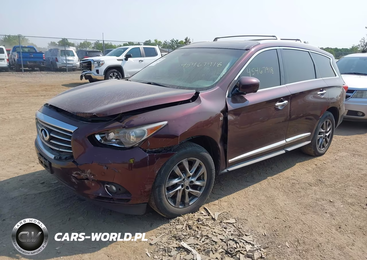 2014 Infiniti Qx60 VIN:5N1AL0MMXEC529062 - 2