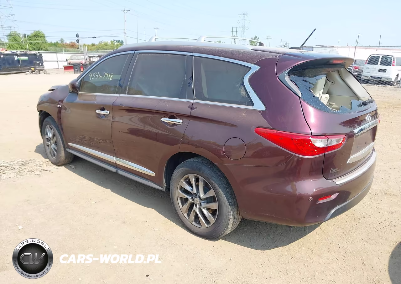 2014 Infiniti Qx60 VIN:5N1AL0MMXEC529062 - 3