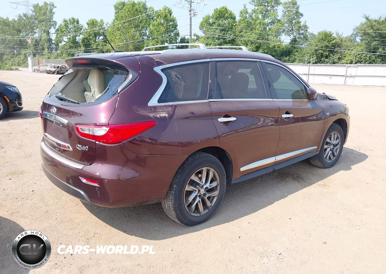 2014 Infiniti Qx60 VIN:5N1AL0MMXEC529062 - 4