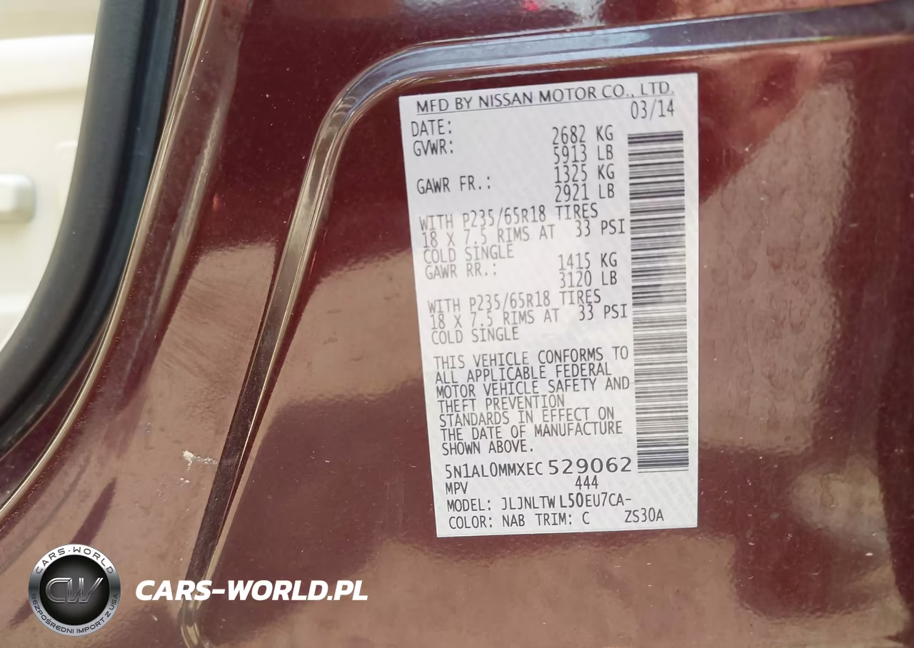 2014 Infiniti Qx60 VIN:5N1AL0MMXEC529062 - 9