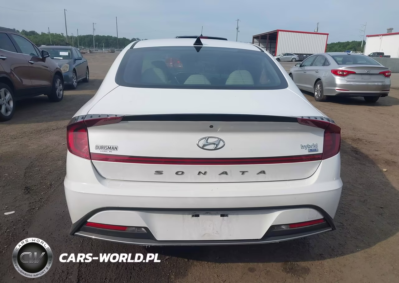 2023 Hyundai Sonata Hybrid Blue VIN:KMHL24JJ5PA069790 - 16