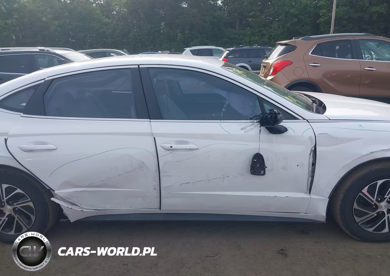 2023 Hyundai Sonata Hybrid Blue VIN:KMHL24JJ5PA069790 - 6