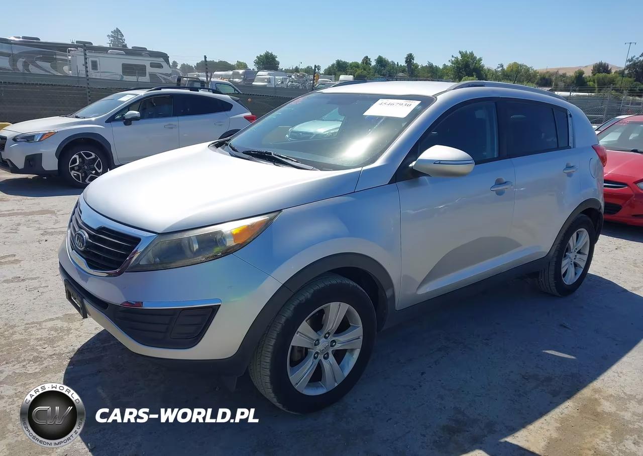 2012 Kia Sportage Lx VIN:KNDPB3A21C7225937 - 2