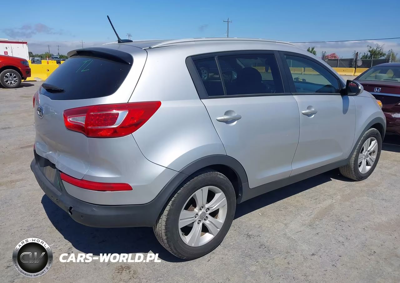 2012 Kia Sportage Lx VIN:KNDPB3A21C7225937 - 4