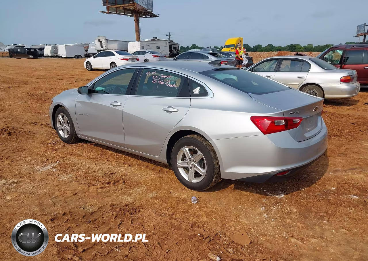 2020 Chevrolet Malibu Fwd Ls VIN:1G1ZB5ST6LF133538 - 3