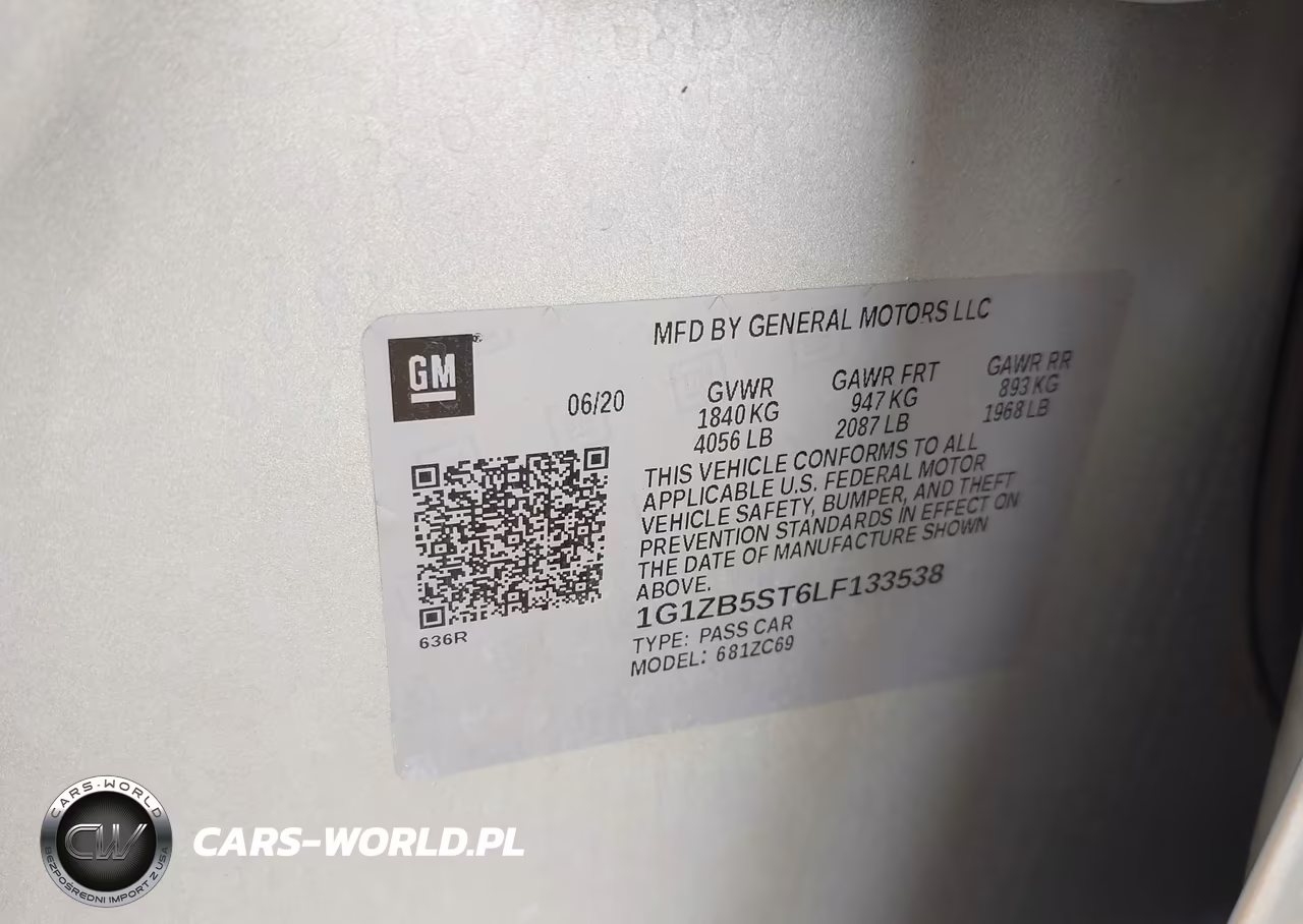 2020 Chevrolet Malibu Fwd Ls VIN:1G1ZB5ST6LF133538 - 9